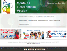 Tablet Screenshot of lichtzentrum.at
